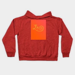 Leo Sun Sign Kids Hoodie